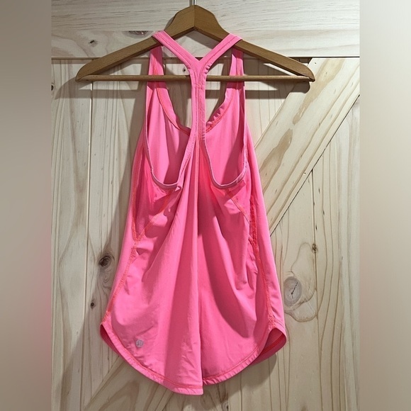 Lululemon - Bright Pink Racerback Fast Lane Singlet - Picture 9 of 11